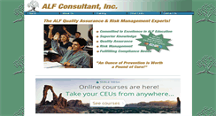 Desktop Screenshot of alfconsultant.com