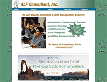 Tablet Screenshot of alfconsultant.com